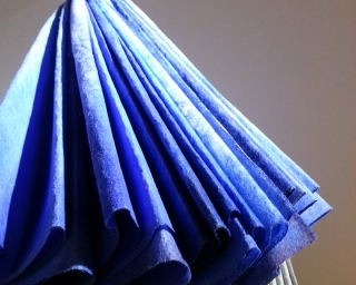 ALL ABOUT BLUE / Book installation, 2014